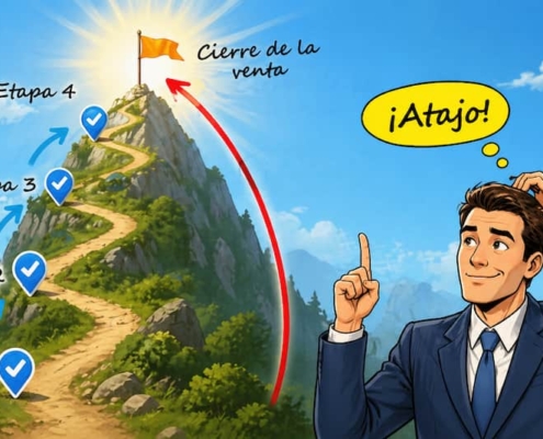 Atajos inefectivos en ventas