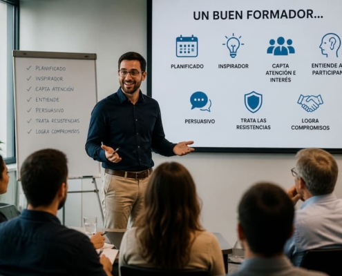 formador = vendedor de ideas