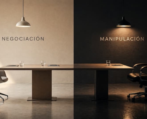 Negociar vs manipular